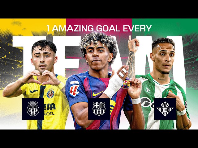 Un GOL INCREÍBLE de CADA EQUIPO en LALIGA 2025/26