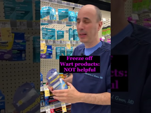 Are Over-The-Counter Wart Removers Helpful?