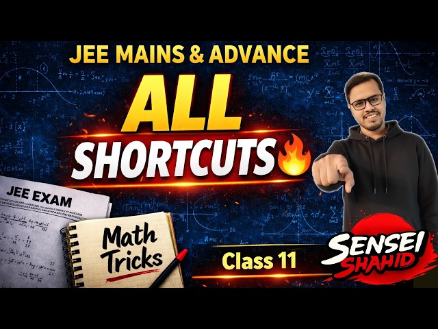 All in One JEE Math Shortcuts | Part 1