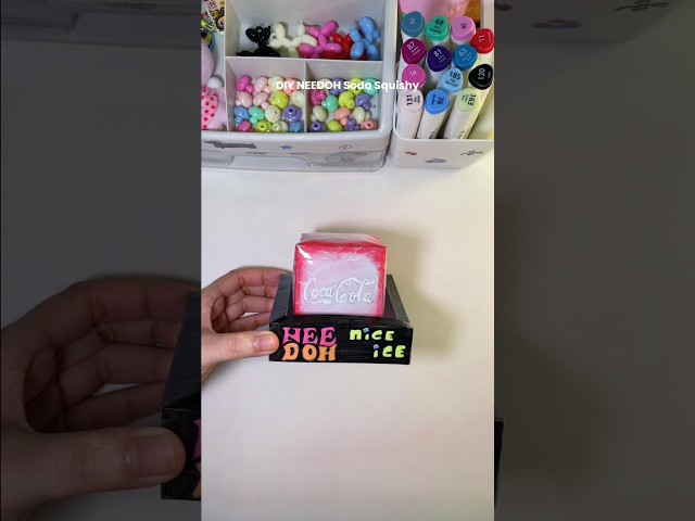 Easy DIY NEEDOH Soda Squishy #diy #squishy #craft #craftideas #diycrafts #papercraft #crafting