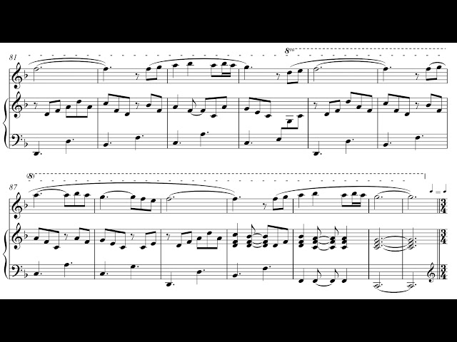 Herman Beeftink - "Spring" SheetMusic (flute and piano)