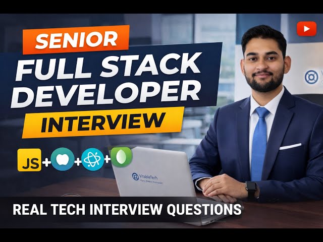 Senior Full Stack Developer Interview (Node.js, JavaScript, React, MongoDB) | Real Tech Interview
