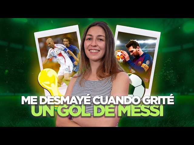 SOFÍA CORTINA: I passed out when I cheered for a Messi goal | Sopitas FC