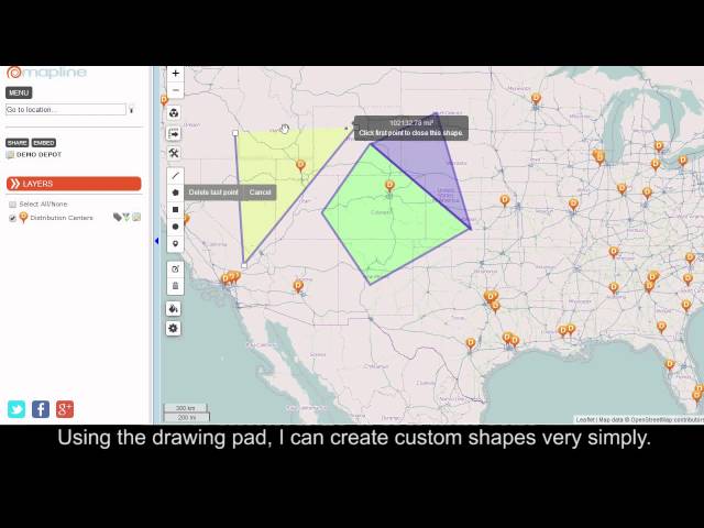 Build Custom Territories on a Map
