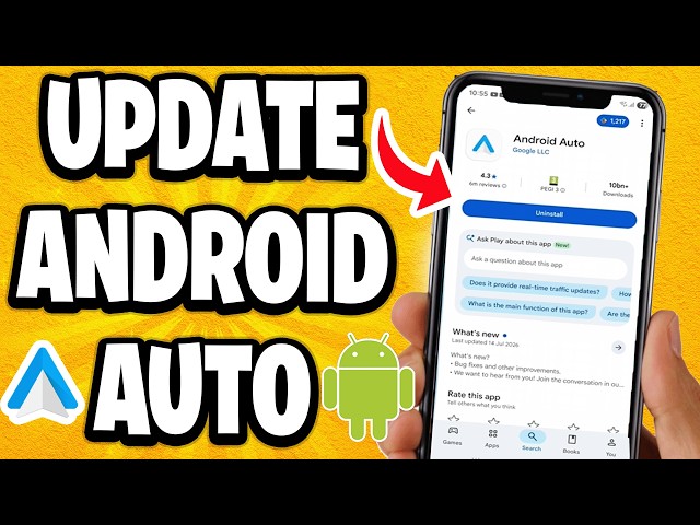 How To Update Android Auto On Android Phone - Tutorial