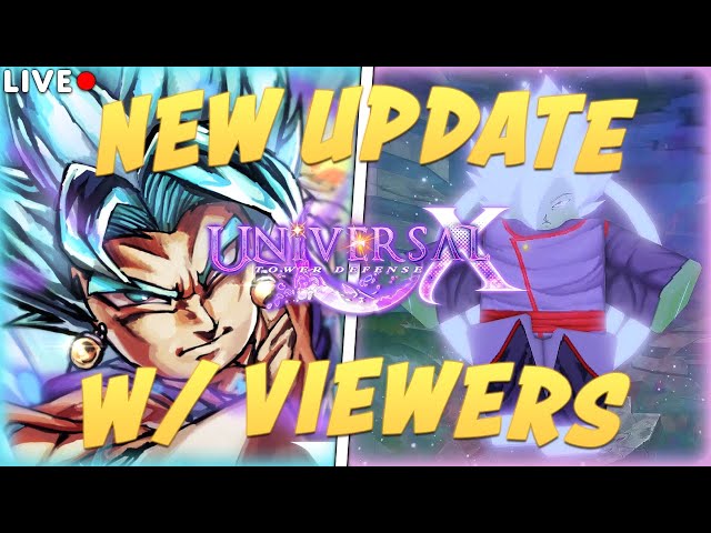 THE UPDATE IS REAL!!! UTDX UNIVERSAL FESTIVAL P2 DRAGON BALL UPDATE! *LIVE*