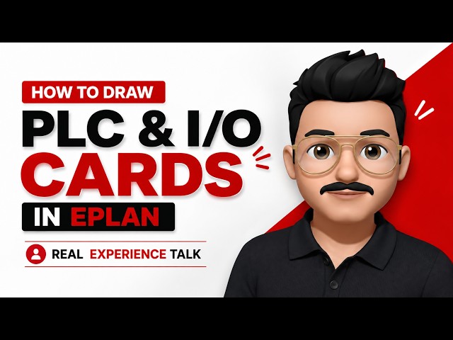 How to Draw PLC & I/O Cards in EPLAN | Real Automation Experience
