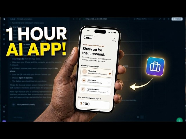 I Vibe Coded an iOS App in 1 Hour with Friday AI — Here's How