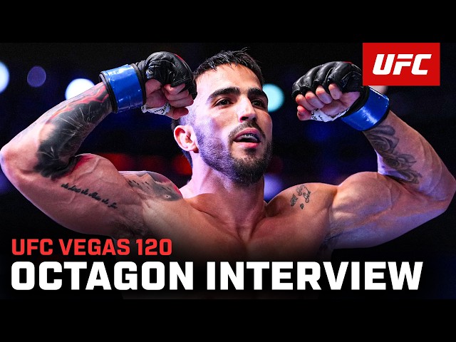 Yadier del Valle Octagon Interview | UFC Vegas 120