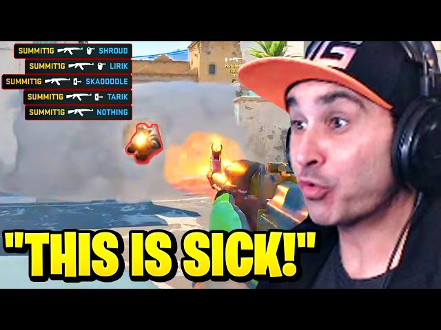 Summit1g's First Game on COUNTER STRIKE 2