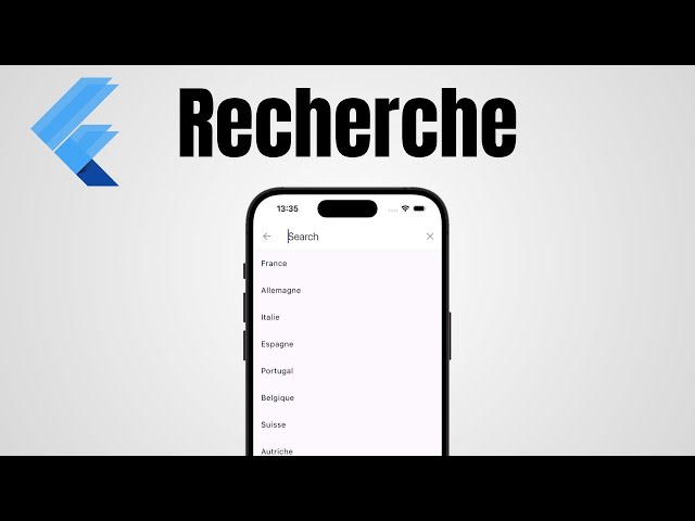 Performing a simple search with Flutter