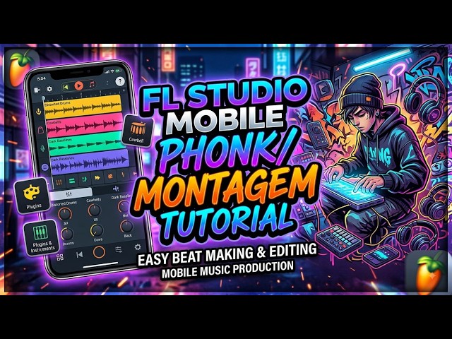 PHONK FL STUDIO MOBILE TUTORIAL EZ