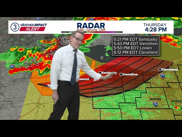 Northeast Ohio Weather Forecast | Rounds of strong storms today