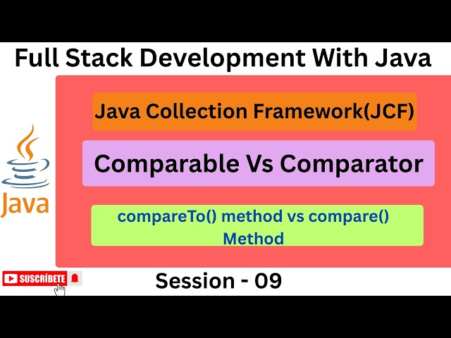 Comparable Vs Comparator | Java Collection Framework | In-depth Discussion