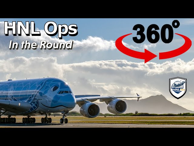 Live 360° Camera at HNL Airport (Reverse Ops Companion Stream) Dec 13 2025