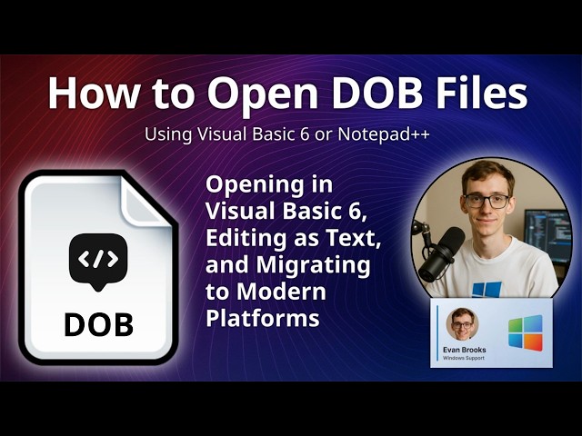 How to Open DOB Files (Visual Basic UserDocument)