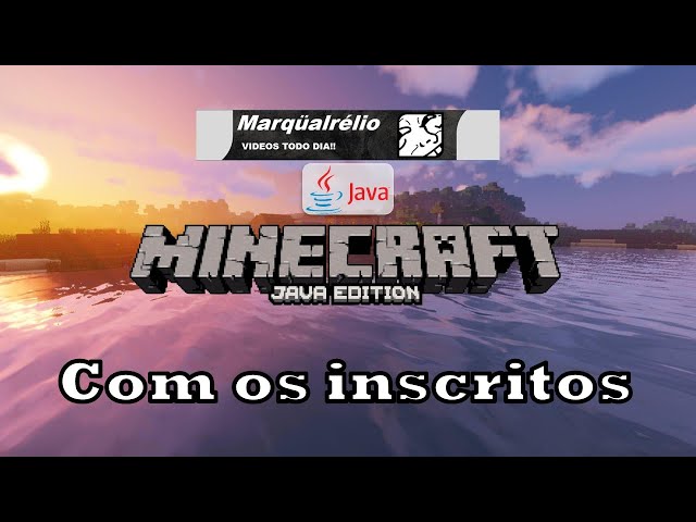 Minecraft Java com os inscritos - 23
