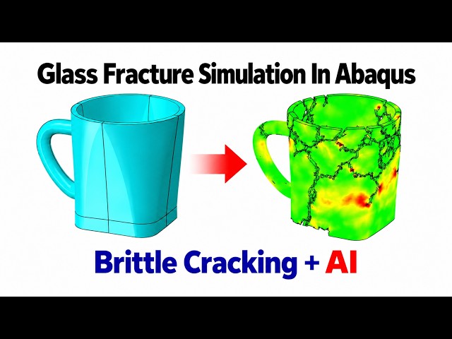 Glass Fracture in Abaqus | Brittle Cracking Deep Dive + AI
