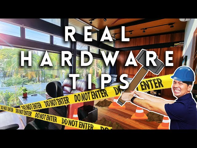 The BEST HARDWARE Tip from the BEST HARDWARE STORE.