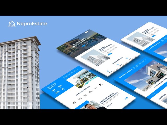 Multi-Page Real Estate Template || HTML, CSS & Vanilla JS