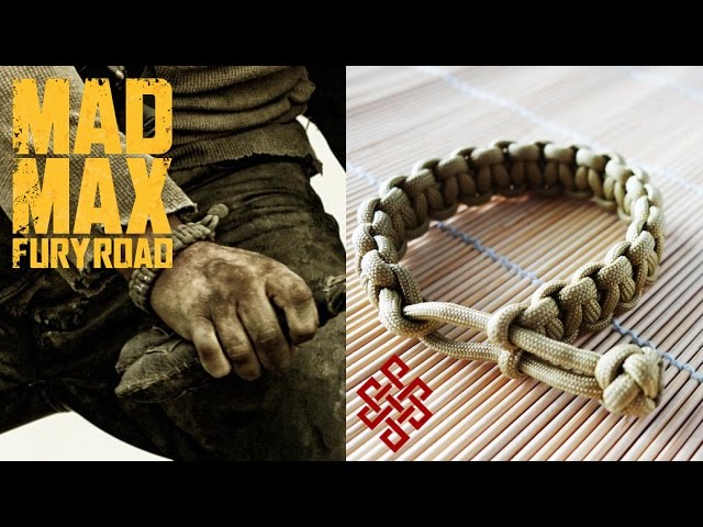 How to Make a Mad Max Paracord Cobra Stitch Bracelet Tutorial