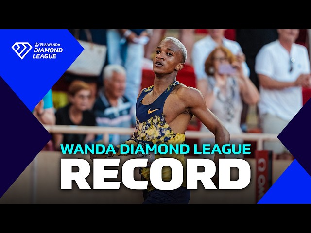 Collen Kebinatshipi sets new DIAMOND LEAGUE RECORD in Monaco 400m - Wanda Diamond League 2026
