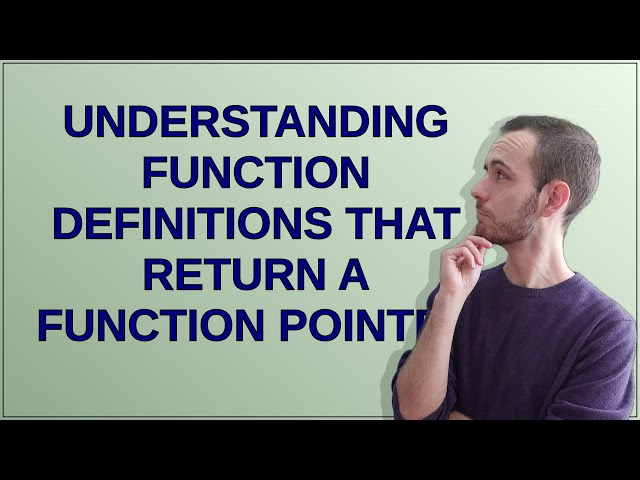 Understanding Function Definitions that Return a Function Pointer