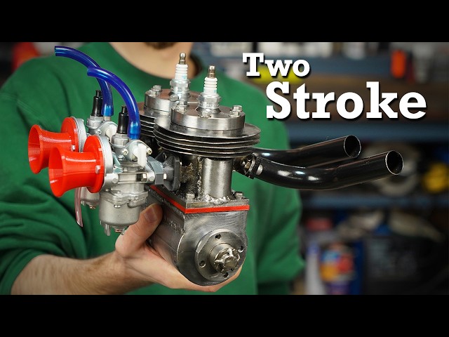I Made a Two-Cylinder Engine from Scratch