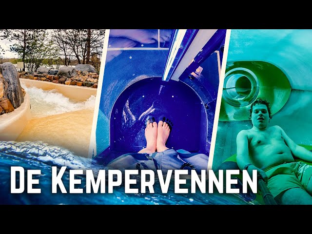 Tropical Water Park! All Slides at Aqua Mundo De Kempervennen 2022