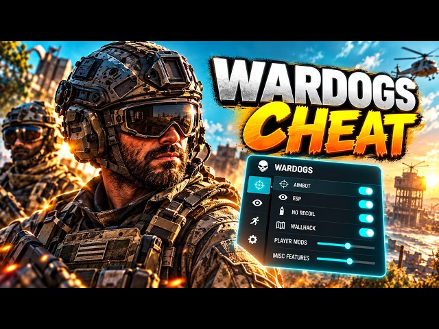 WARDOGS Cheat 2026 – Aimbot, Vehicle ESP & Wallhack | Full Showcase