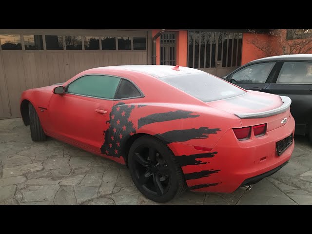 Sfilata di muscle car da salò (brescia) verso Museo mille miglia