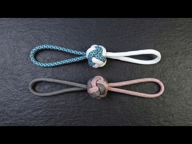 Double Loop Manrope Knot Fob | Clear & Easy Step-by-Step Tutorial