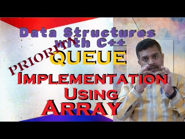 Priority Queue Implementation using Array in C++  with example || By Studies Studio