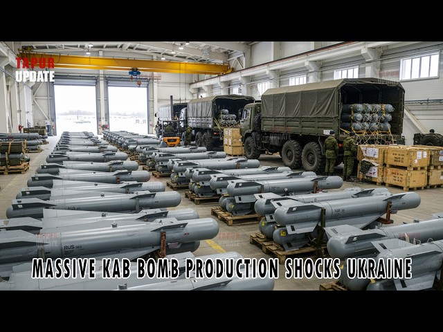 Russia Unleashes Mass-Produced KAB Bombs — Ukraine Can’t Stop Them