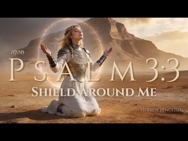 Shield Around Me 𐤉𐤄𐤅𐤄 | Psalm 3:3 | Deep, Soulful Praise & Worship