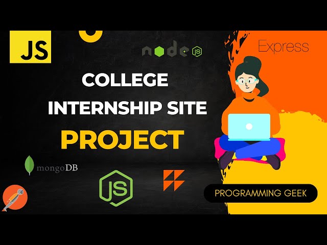 college internship website project || node js || express js || mongodb || Rest APIs || AWS S3