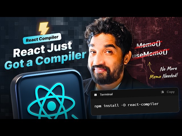No More useMemo() Needed... React Just Got a Compiler | Detailed Explanation in Hindi | Day 74/100