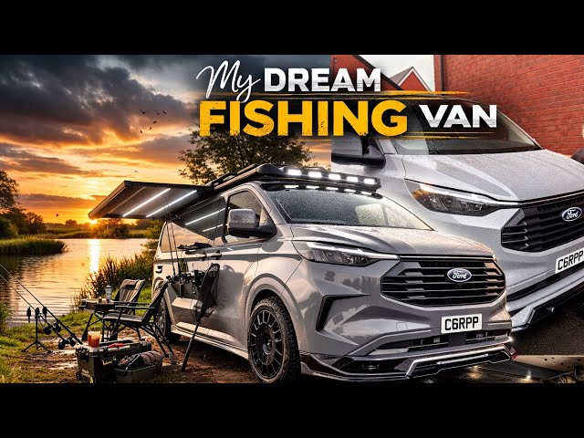 My DREAM Fishing van! Ford TRANSIT custom 2025  - YOKE conversion 