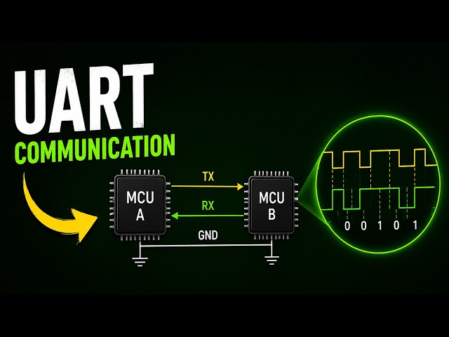 UART Protocol Explained: Framing, Baud Rate, C Code & Circular Buffer