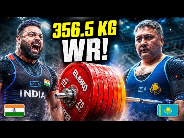 356.5KG The Most Aggressive World Record Bench Press Ever Flown