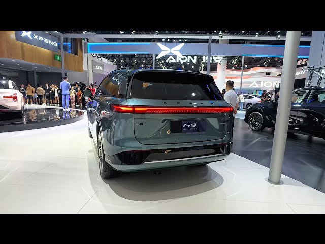 2024 New XPENG G9 Electric Luxury SUV visual review 4k