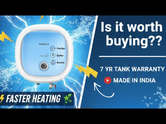 ❌Havells All New Adonia Spin 25L 5 Star Storage Water Heater(Geyser)