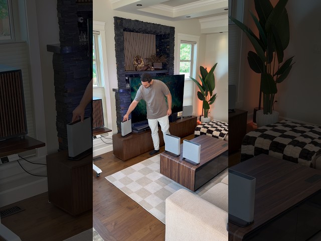 Sony Bravia Quad - powerhouse in a minimal package! #hometheater #homecinema #speakers #dolbyatmos