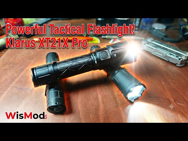 Klarus XT21X Pro - with 4400 lumen output is a great Tactical Flashlight! #flashlight