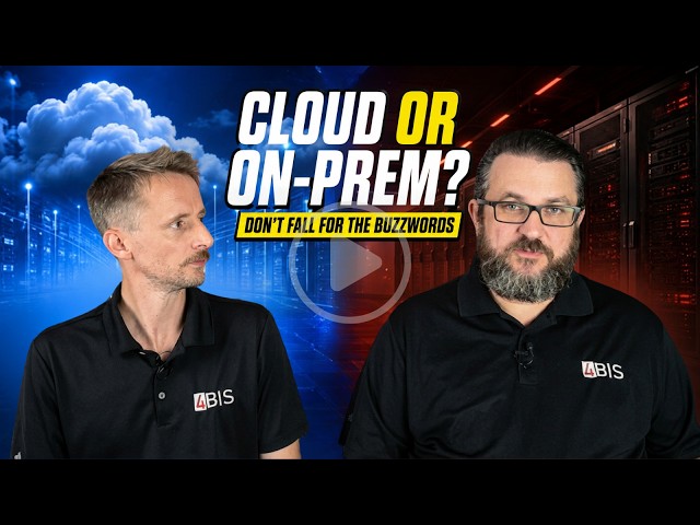 EP36 Cloud vs  On-Prem: Choosing the Right IT Infrastructure for Your Business