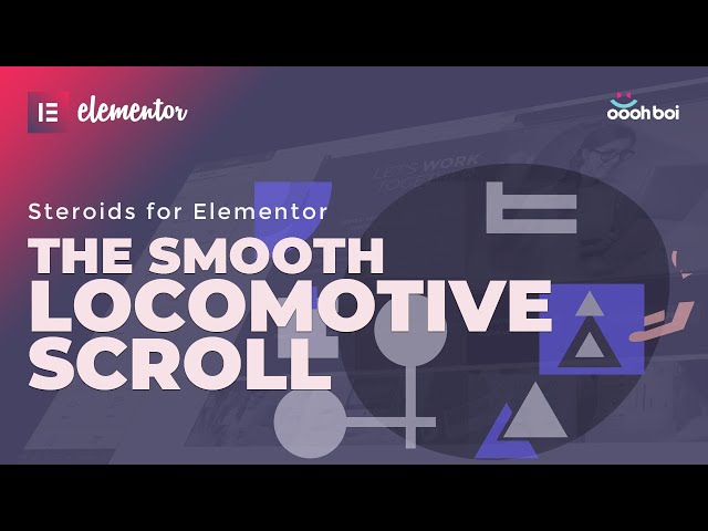 The smooth, Locomotive Scroll in Elementor - no PRO needed!