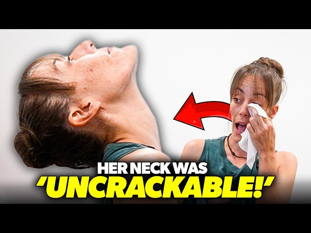 **WORST FLEXIBLE NECK** FINALLY CRACKS AFTER 30+ YEARS ‼️😱 | Asmr Chiropractic Neck Pain | Dr Tubio