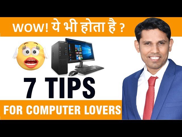 7 Computer Tips to become Expert - Computer Tricks in Hindi