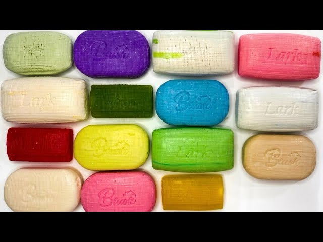 ASMR Colorful Soap Dicing: So Many Tiny Cubes! (No Talking) 🌟🧼