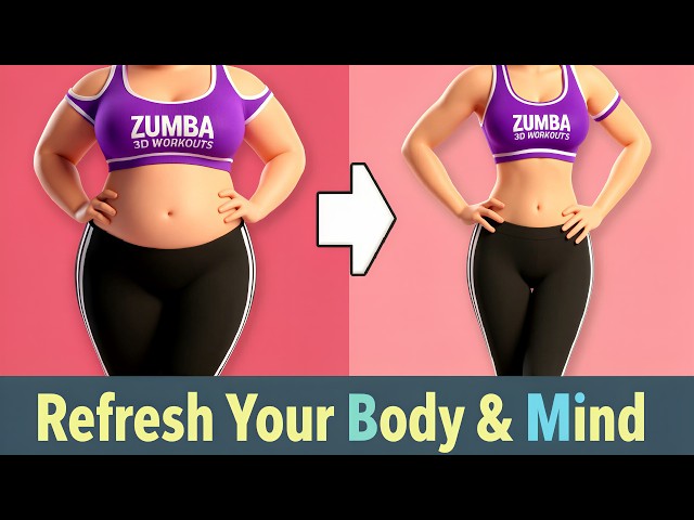 Refresh Your Body & Mind 💦 9-Min Dance Workout | Zumba Workout
